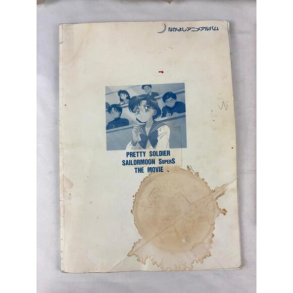 Vintage Lot of 5 Sailor Moon FAN BOOK Playing Cards Flag Japan 1st EDITION 1990s - Picture 2 of 16